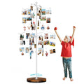 Metal Photo Display Tree,90 Clips Holder for 4x6, 5x7 Picture Frames Hanging