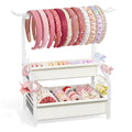 Sfugno Headband Holder Stand Hair Accessories Organizer for Girls with Storage Base