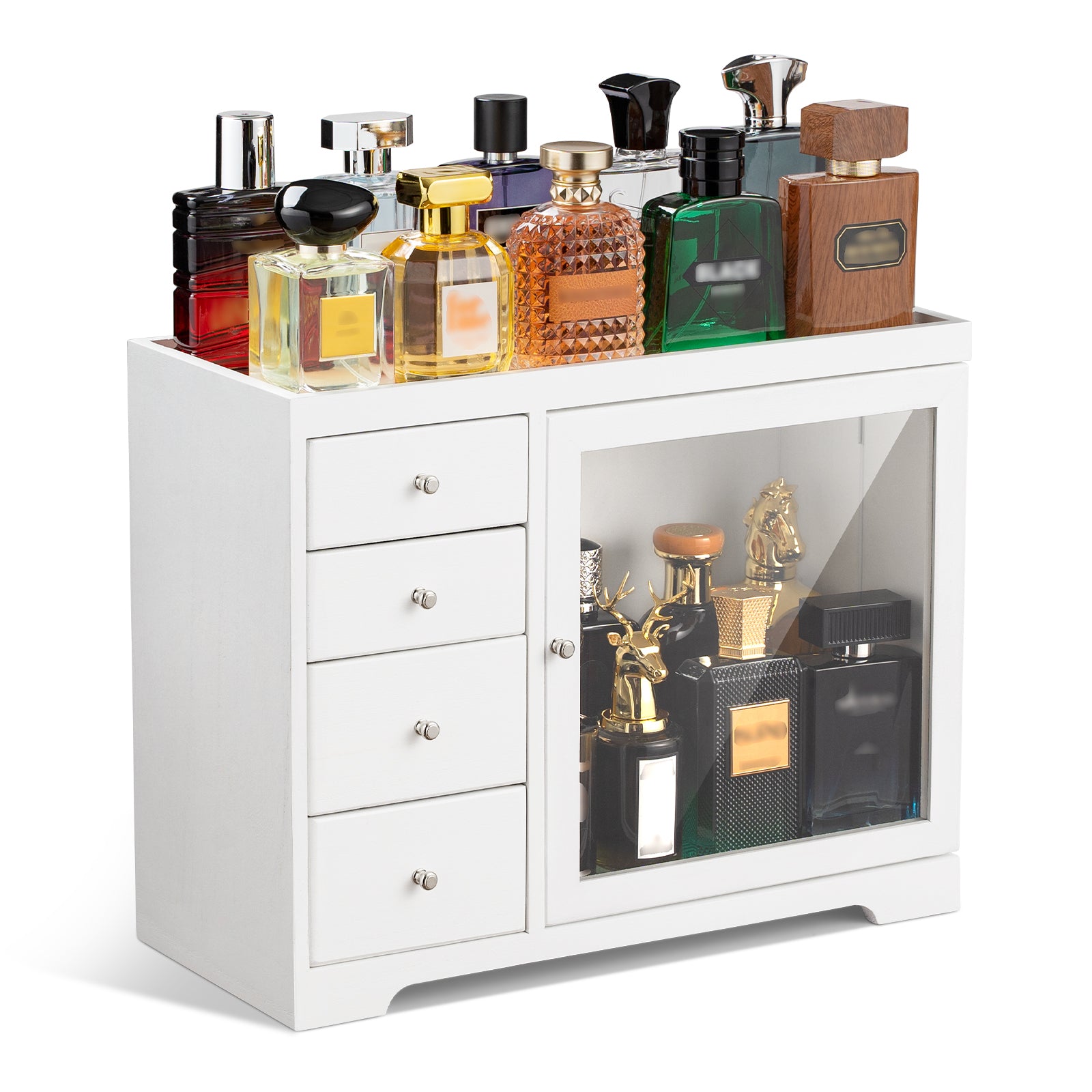 Dinmligt Cologne Organizer for Men, 5 Tier Large Capacity perfume organizer