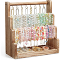 Jewelry Organizer, 4 Tier Wooden Jewelry Stands