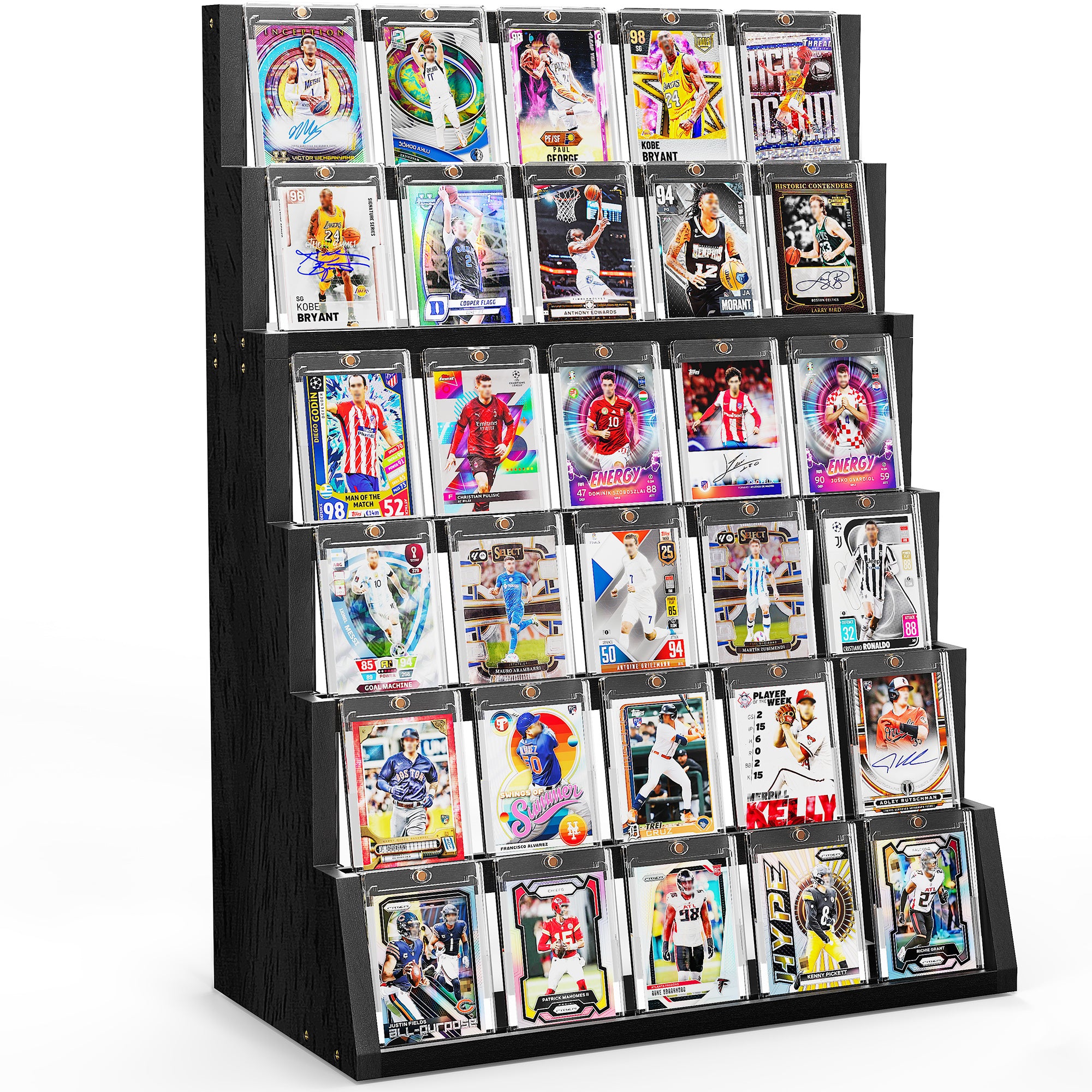 6 Tier Trading Card Display Stand