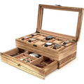 Sfugno Watch Box ,10 Slot Watch Case for Men Women