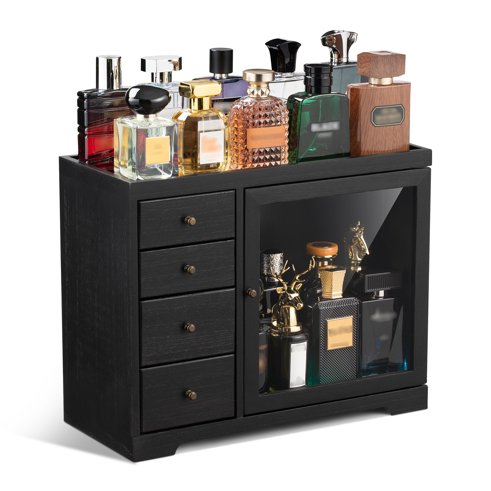Dinmligt Cologne Organizer for Men, 5 Tier Large Capacity perfume organizer