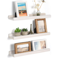 Wall Shelves with Ledge Wood Picture Shelf