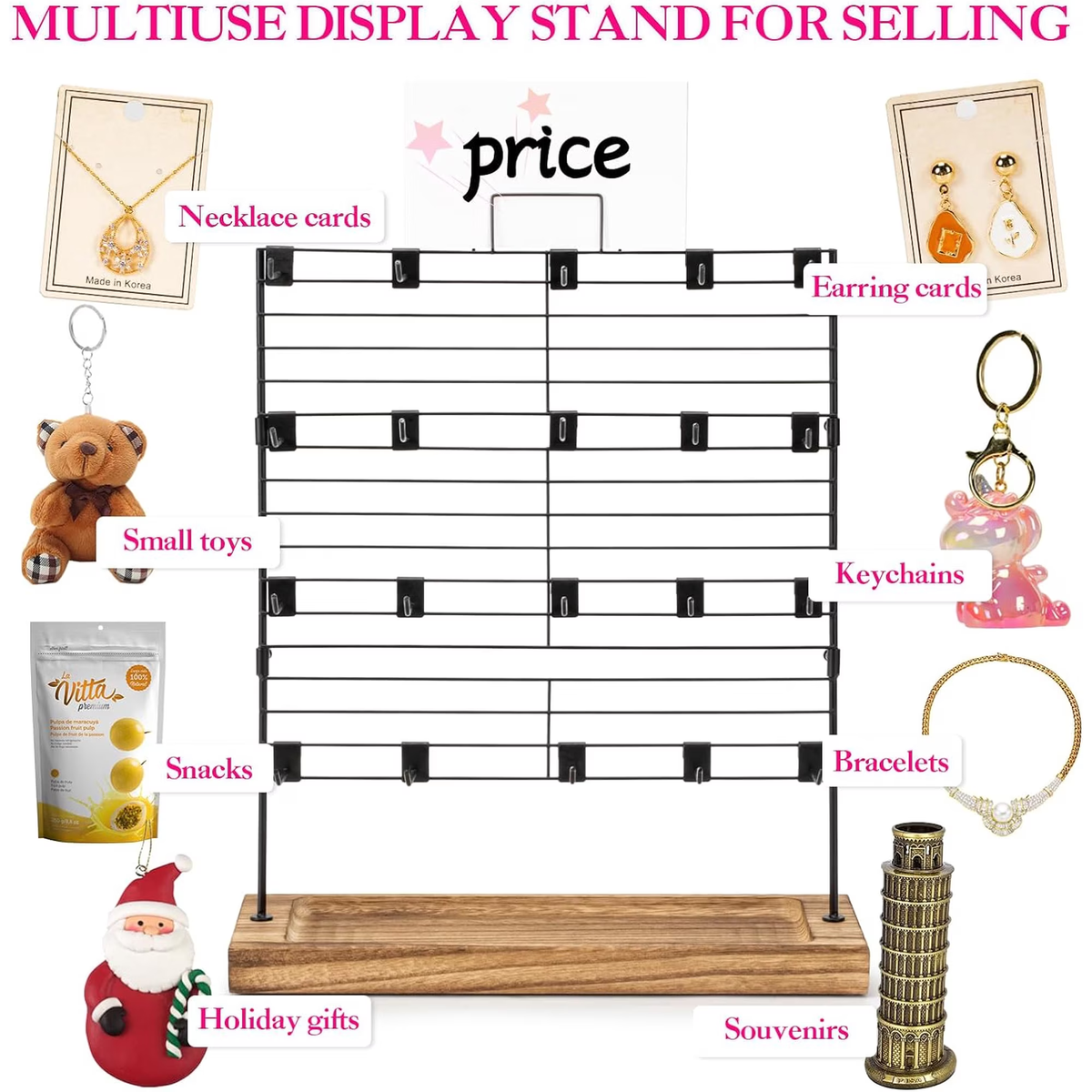 Sfugno Earring Display Stands for Selling