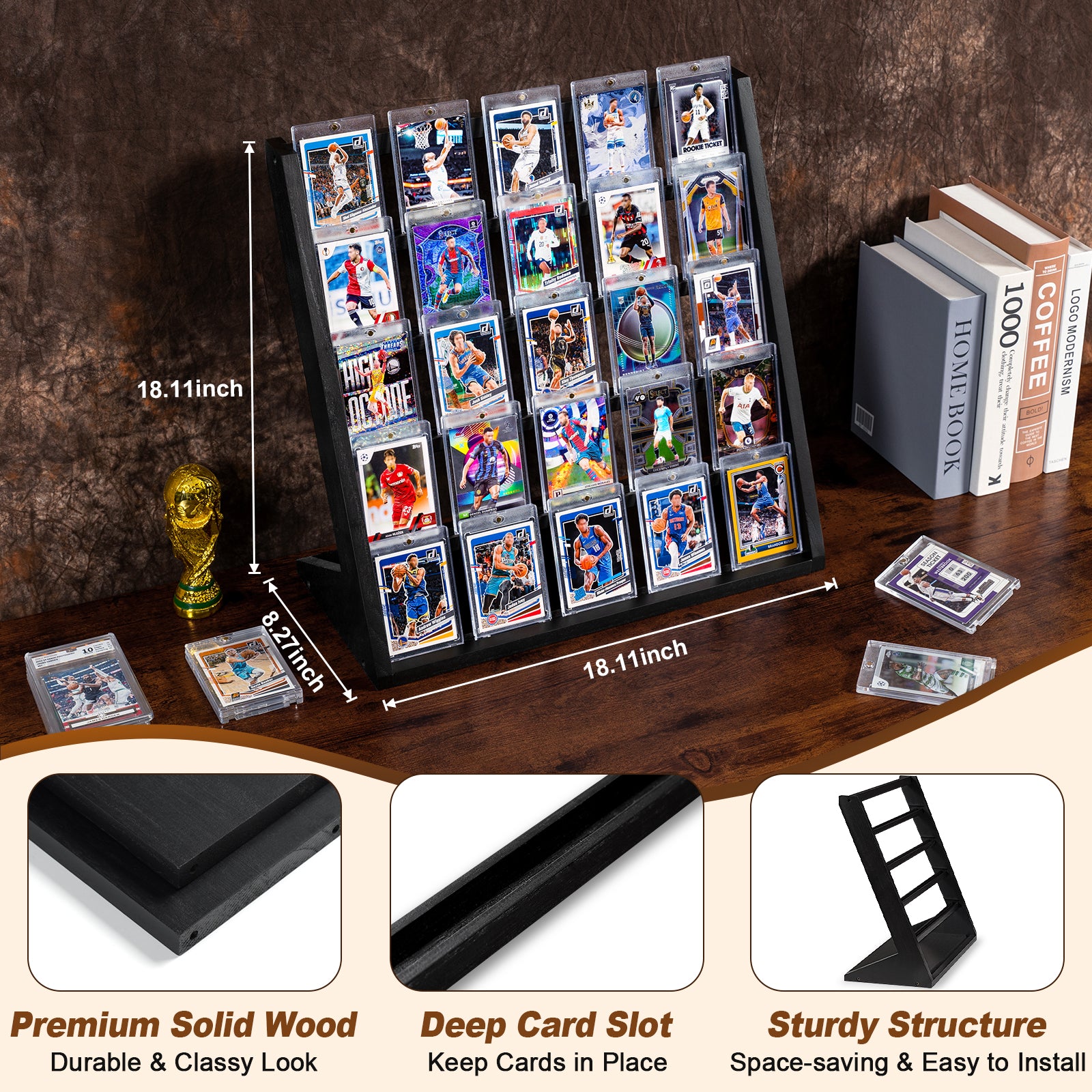 5-Tier Trading Card Display
