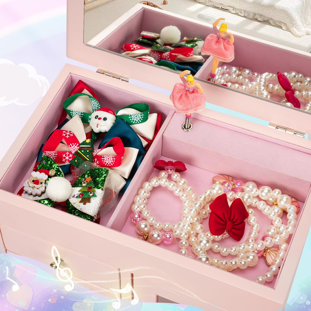 5 Layer Kids Musical Jewelry Box for Girls