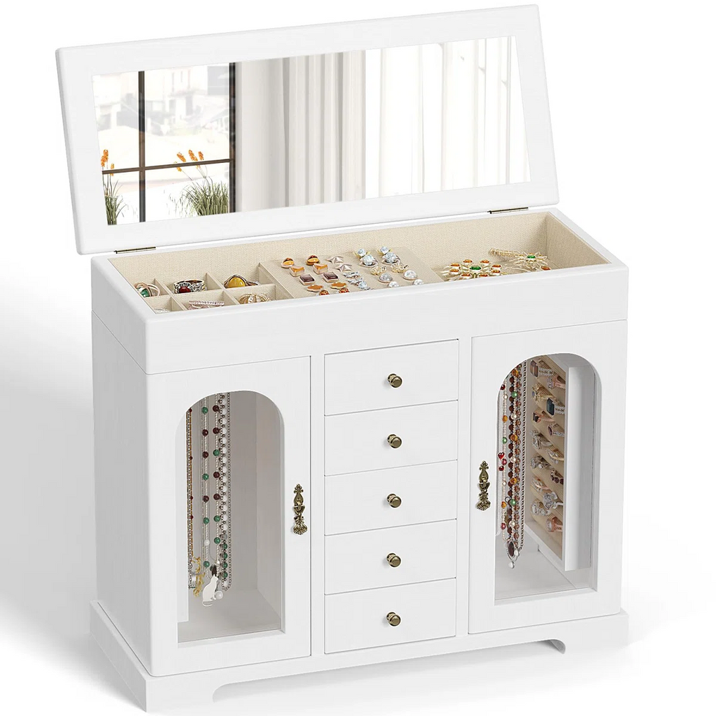 Sfugno Jewelry Box for Women Girls