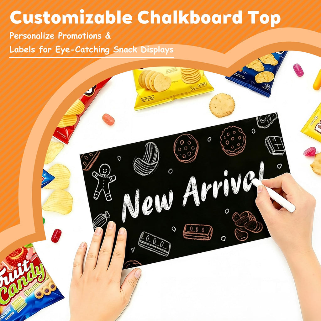360°Rotating Snack Organizer With 50 Clips