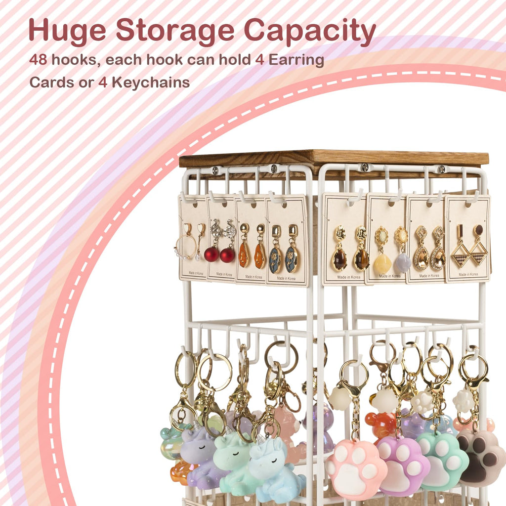 Sfugno 360 Rotating Earring Display Stands for Selling